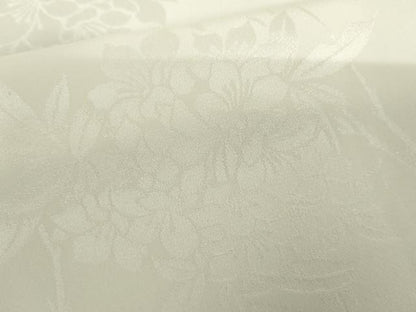 平和屋着物●長襦袢　袷　枝花地紋　暈し染め　正絹　逸品　AABH7217cs