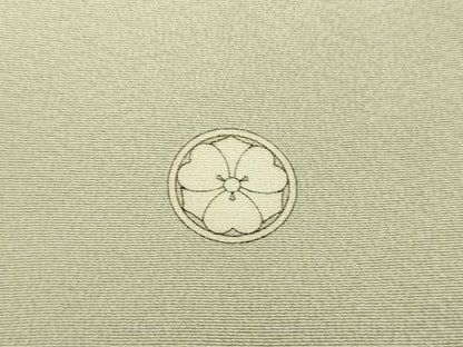 平和屋着物●本加賀友禅作家　小林賢一郎　色留袖　飛鳥草花文　暈し染め　正絹　逸品　AABH7219cs