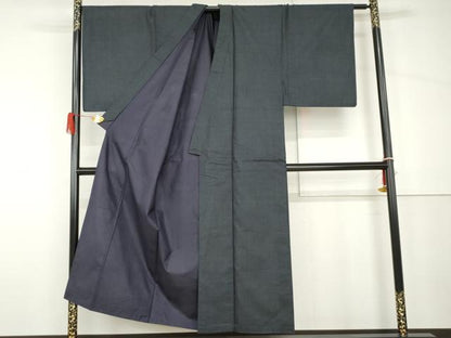 平和屋着物●男性　本場大島紬　80亀甲　総詰め　正絹　逸品　AABH7221cs