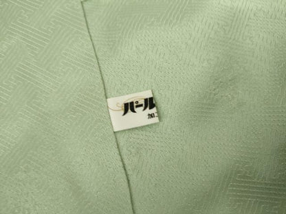 平和屋着物●訪問着　鴛鴦吉祥草花文　金彩　正絹　逸品　AABH7229cs