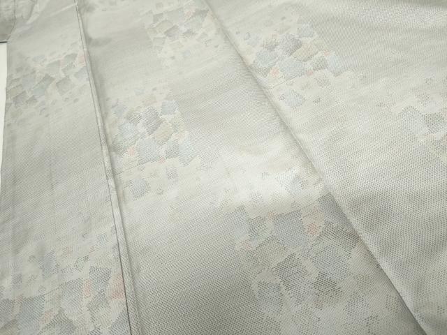 平和屋着物●本場大島紬　一元7マルキ　総絣　散らし文様　正絹　逸品　AABH7234cs
