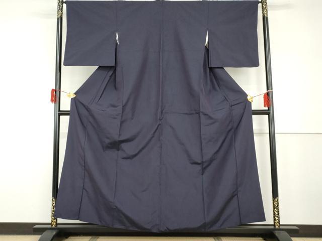 平和屋着物●お召　縞　高島屋扱い　正絹　逸品　AABH7254cs