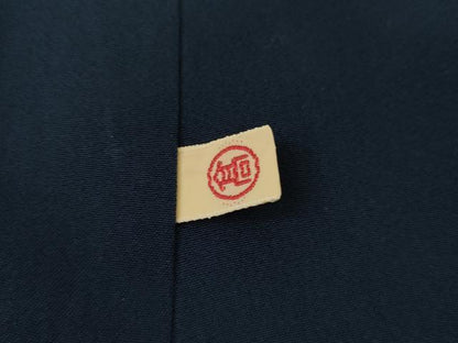 平和屋着物●お召　縞　高島屋扱い　正絹　逸品　AABH7254cs