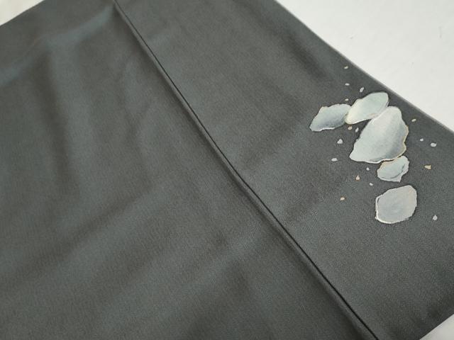 平和屋着物○染色作家 草野一騎 訪問着 石畳文 暈し染め 金彩