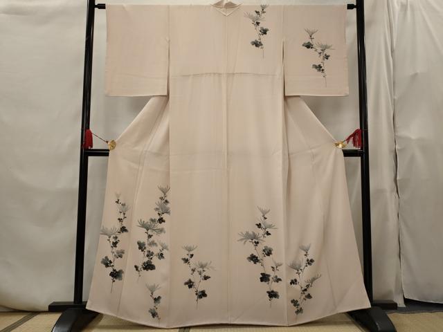 平和屋着物■訪問着 草花文 金彩 正絹 逸品 AABH7286st