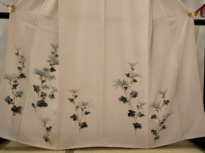 平和屋着物■訪問着 草花文 金彩 正絹 逸品 AABH7286st