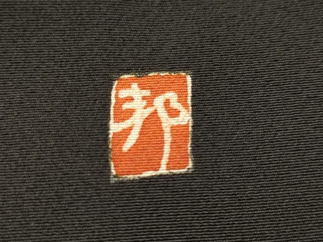 平和屋着物■豪華黒留袖　人物風景文　金彩　正絹　逸品　AABH7319st