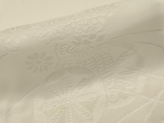 平和屋着物■長襦袢　無双仕立て　花車地紋　やまと誂製　正絹　逸品　AABH7320st