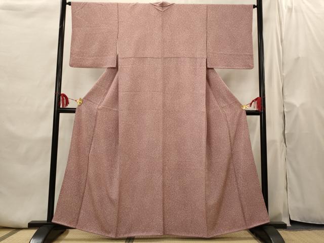平和屋着物■上質な小紋 花づくし 正絹 逸品 AABH7340st