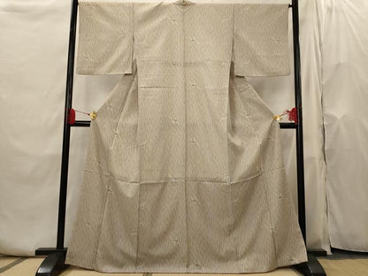 平和屋着物■小紋　舞葉文　洗える着物　AABH7350st