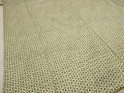 平和屋着物■上質な小紋 七宝文 正絹 逸品 AABH7353st