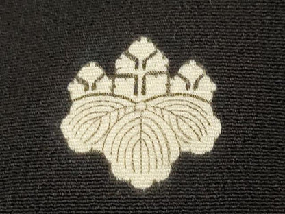 平和屋着物■豪華黒留袖 刺繍 花鳥文 暈し染め 金銀糸 金彩 正絹 逸品 AABH7383st