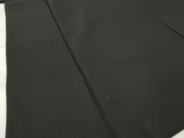 平和屋着物■男性 黒紋付 正絹 逸品 AABH7397st