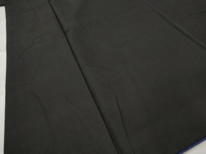 平和屋着物■男性　黒紋付　正絹　逸品　AABH7398st
