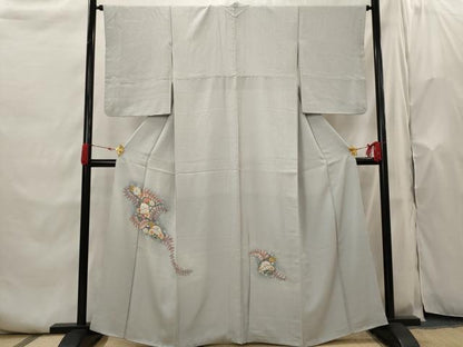 平和屋着物■色留訪問着 辻が花 正絹 逸品 AABH7403st