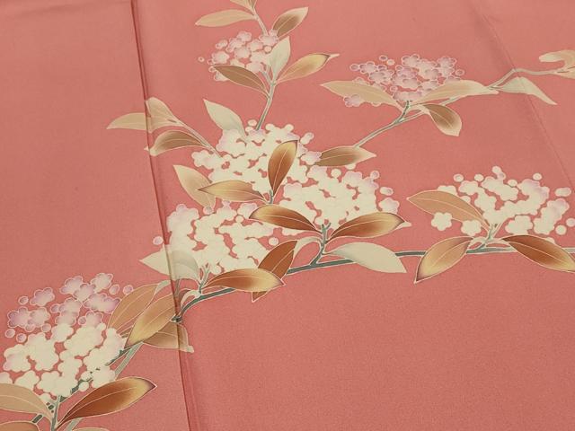 平和屋着物●訪問着　枝花文　正絹　逸品　AABF4254cs 平和屋着物○訪問着 枝花文 正絹 逸品 AABF4254csの通販はau PAY