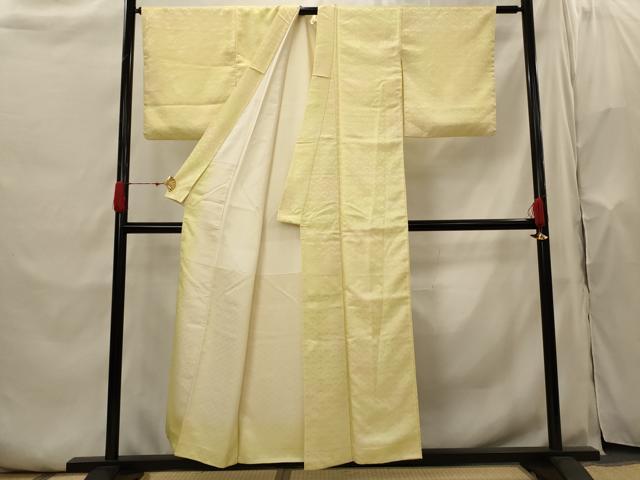 平和屋着物▽上質な小紋　単衣　縞　暈し染め　正絹　逸品　AAAU8544fy 平和屋着物□上質な小紋 舞花文 蛍暈し 正絹 逸品 DABD6054du : 平和屋
