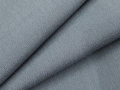 平和屋着物▽お召　単衣　鉄御納戸色　正絹　逸品　AABH7438st