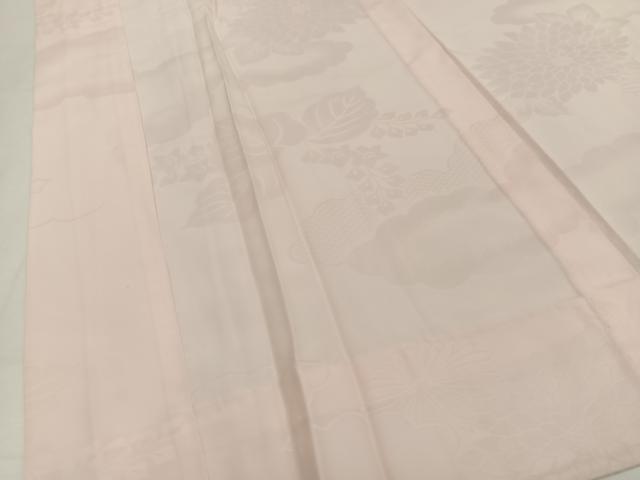 平和屋着物■長襦袢　無双仕立て　花霞文　洗える着物　AABH7512oa