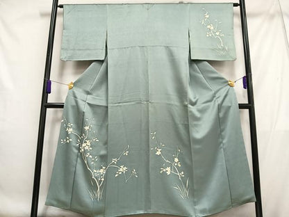 平和屋着物■訪問着 枝花文 正絹 逸品 AABH7530oa