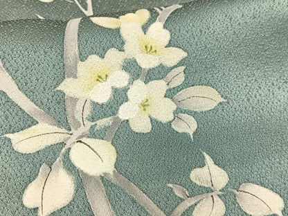 平和屋着物■訪問着 枝花文 正絹 逸品 AABH7530oa