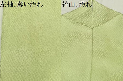 平和屋着物■訪問着 刺繍 花鏡裏文 暈し染め 正絹 逸品 AABH7537oa