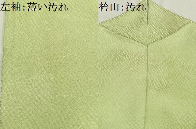 平和屋着物■訪問着 刺繍 花鏡裏文 暈し染め 正絹 逸品 AABH7537oa