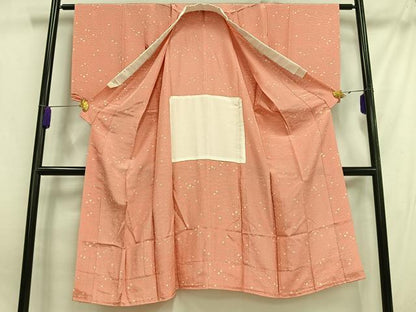 平和屋着物■長襦袢 無双仕立て 芝楓文 正絹 逸品 AABH7551oa