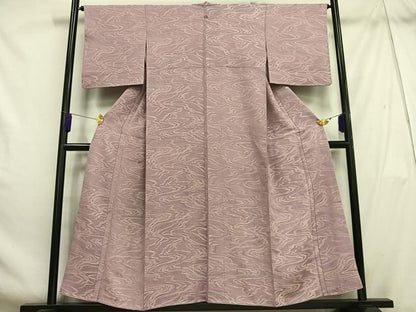 平和屋着物■上質な小紋 霞文 正絹 逸品 AABH7552oa