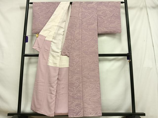 平和屋着物■上質な小紋 霞文 正絹 逸品 AABH7552oa