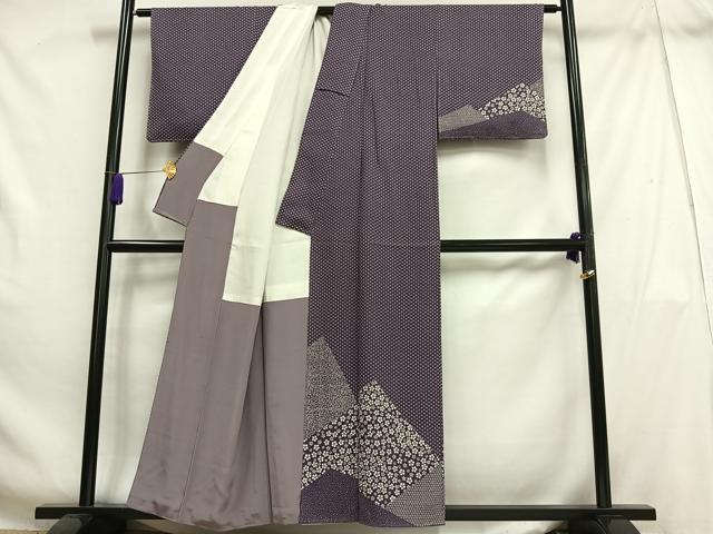 平和屋着物■訪問着　梅鉢　正絹　逸品　AABH7557oa