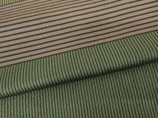 平和屋着物●山下晴三 京友禅競技大会受賞　訪問着　横段文　正絹　逸品　AABH7786cs