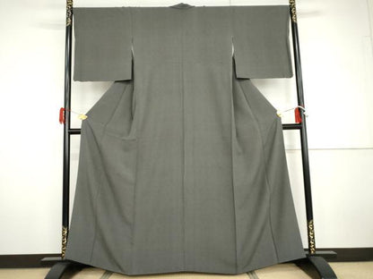 平和屋着物●江戸小紋　角通し　正絹　逸品　AABH7793cs