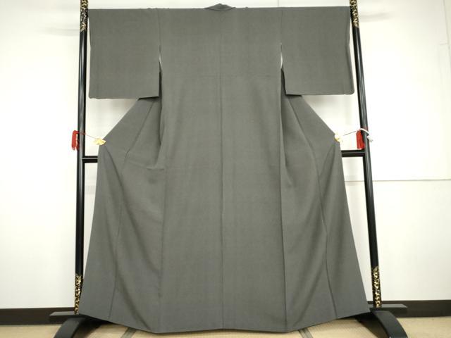 平和屋着物●江戸小紋　角通し　正絹　逸品　AABH7793cs