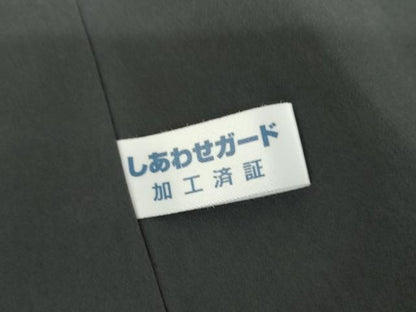 平和屋着物●江戸小紋　角通し　正絹　逸品　AABH7793cs