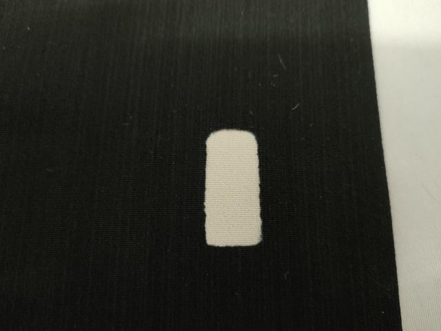平和屋着物●訪問着　花格子　黒地　金彩　正絹　逸品　AABH7795cs