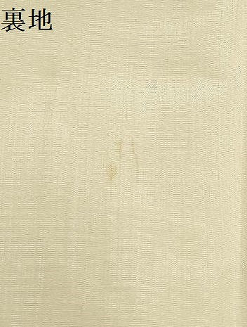 平和屋着物▼明綴れ　九寸名古屋帯　扇面花文　金銀糸　正絹　逸品　AABH7839wj
