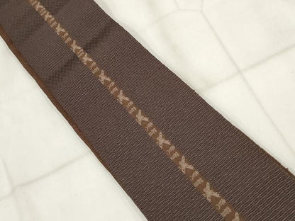 平和屋着物◎男性 角帯 作家物 間道 綿 AABH8029wj