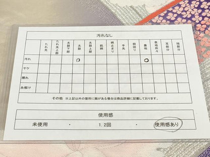 平和屋着物◎六通柄袋帯　唐織　草花文　金銀糸　正絹　逸品　AABH8084wj
