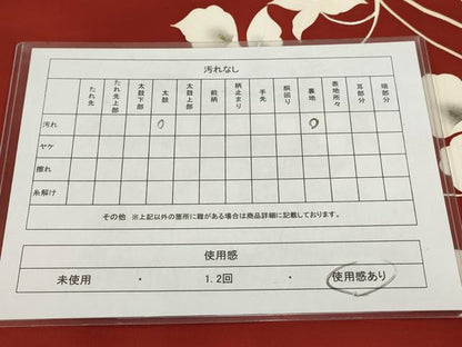 平和屋着物◎塩瀬 九寸名古屋帯 手描き 草花文 金銀彩 正絹 逸品 AABH8093wj