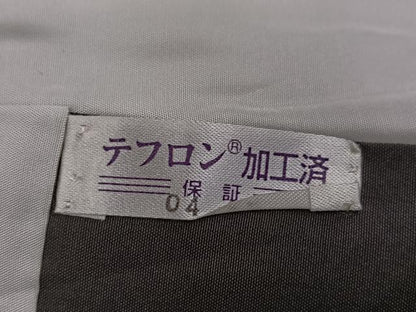 平和屋着物●上質な小紋　縞　正絹　逸品　AABH8247ph