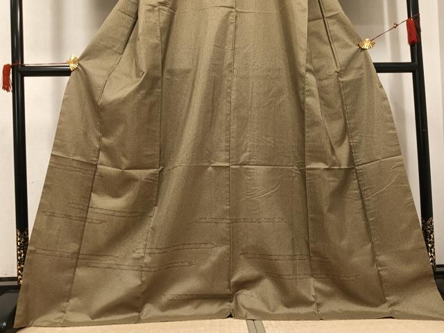 平和屋着物●本場大島紬　染大島　訪問着　霞文　さが美扱い　正絹　逸品　AABH8252ph