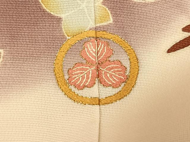 平和屋着物●訪問着　友禅　飾花文　伊勢丹扱い　正絹　逸品　AABH8261ph