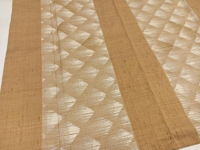 平和屋着物●上質な紬　間道　正絹　逸品　AABG7282ph 平和屋着物○上質な紬 間道 正絹 逸品 AABH8277ph