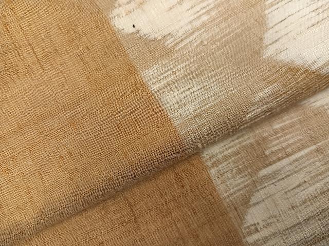 平和屋着物●上質な紬　間道　正絹　逸品　AABH8277ph