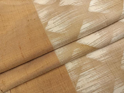 平和屋着物●上質な紬　間道　正絹　逸品　AABH8277ph