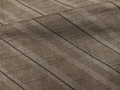 平和屋着物●本場大島紬　カタス9マルキ　斜縞　正絹　逸品　AABH8290ph