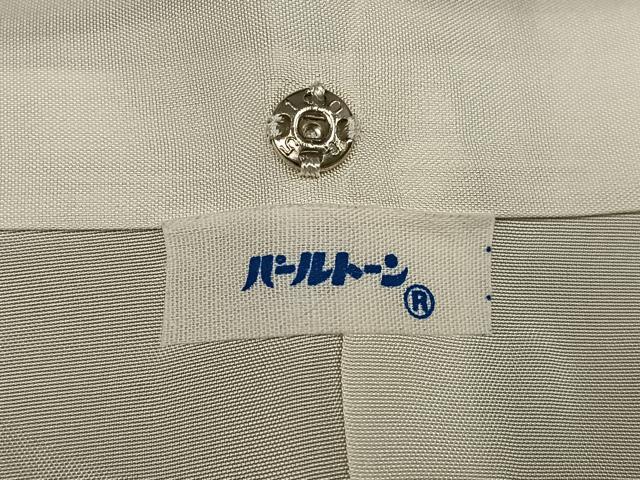 平和屋着物●京友禅の第一人者　松井青々　訪問着　駒刺繍　エ霞草花文　金彩　正絹　逸品　AABH8301ph