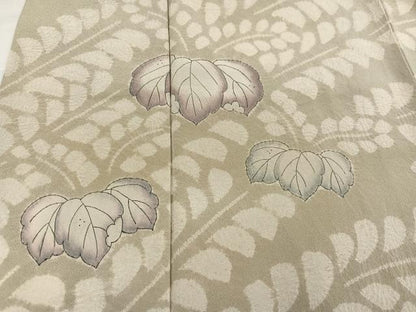 平和屋着物●訪問着　絞り　辻が花　桐　正絹　逸品　AABH8309ph