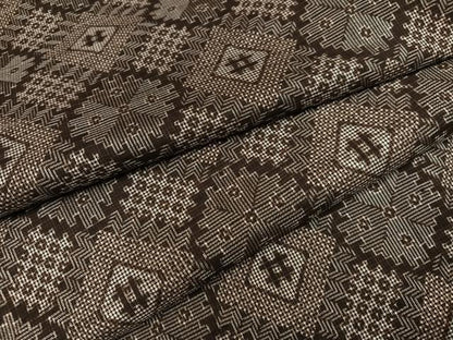平和屋着物●本場大島紬　龍郷絣　正絹　逸品　未使用　AABH8310ph
